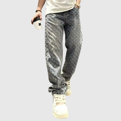 Дънкови панталони Jacquard