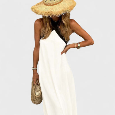 Сиена - Рокля с Кръстосан Деколте