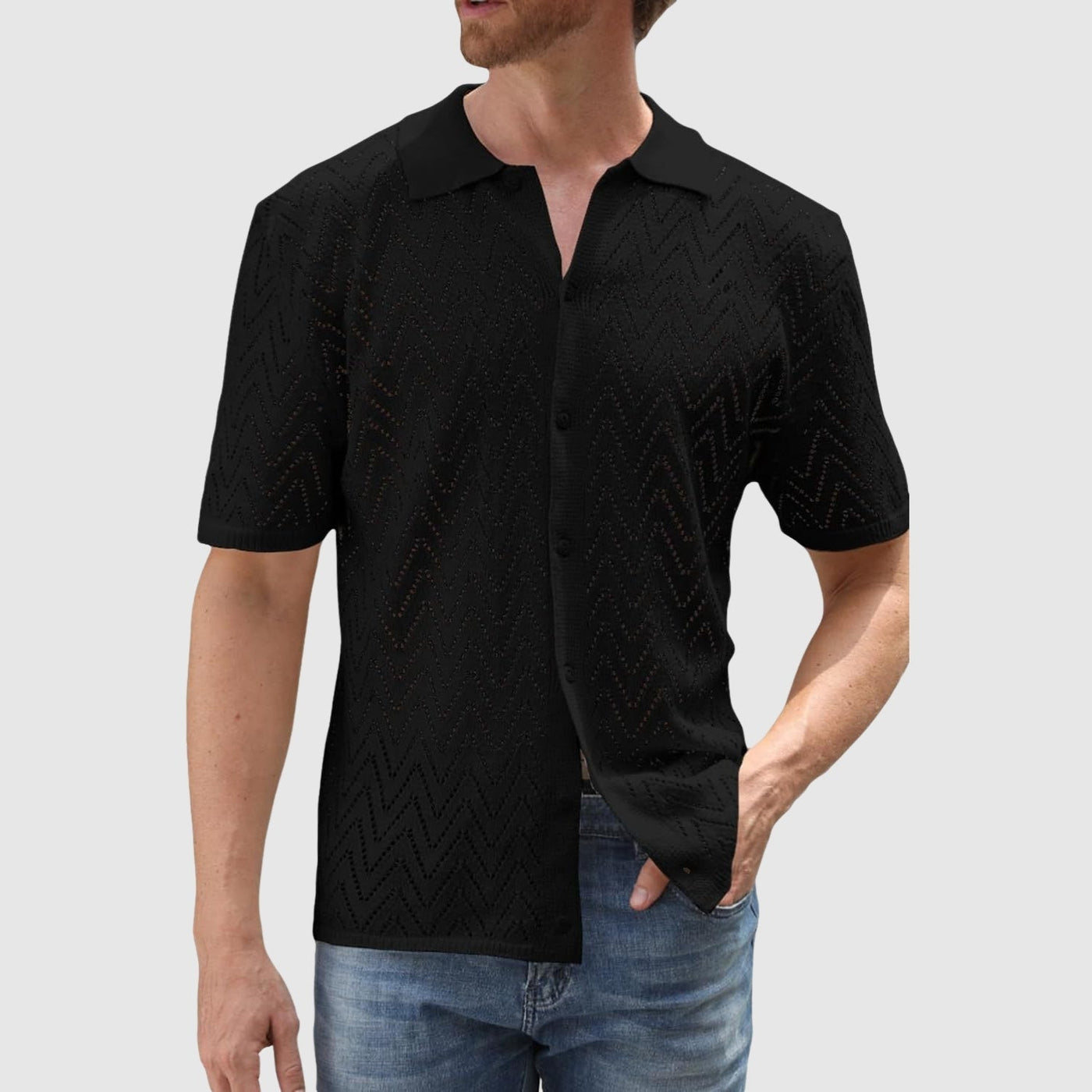 Либуше – Плетена риза със зигзагов модел