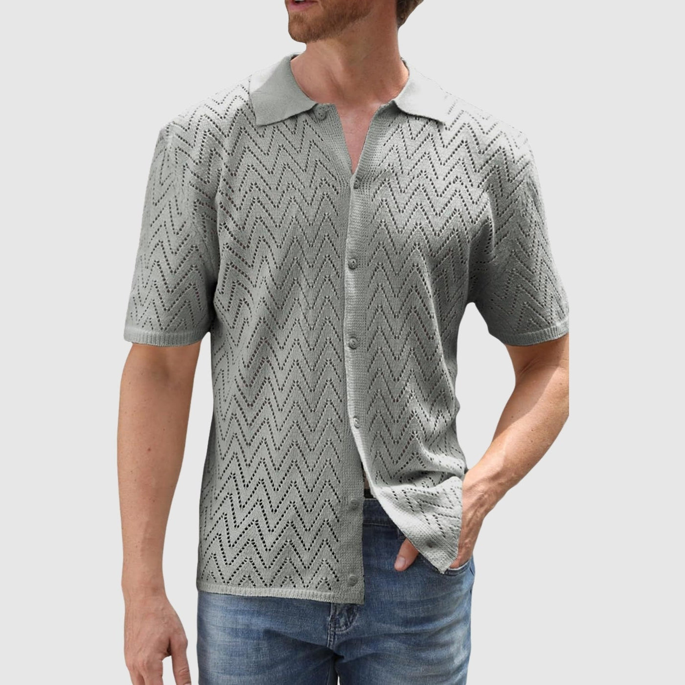 Либуше – Плетена риза със зигзагов модел