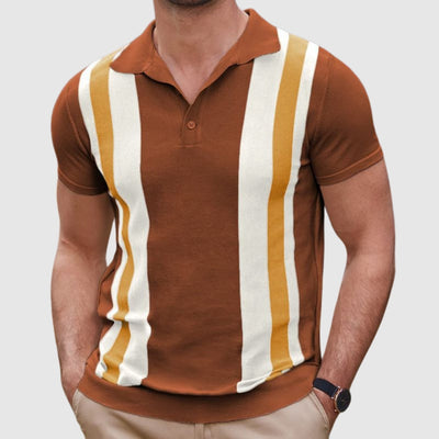 Либуше – Поло тениска с контрастни детайли