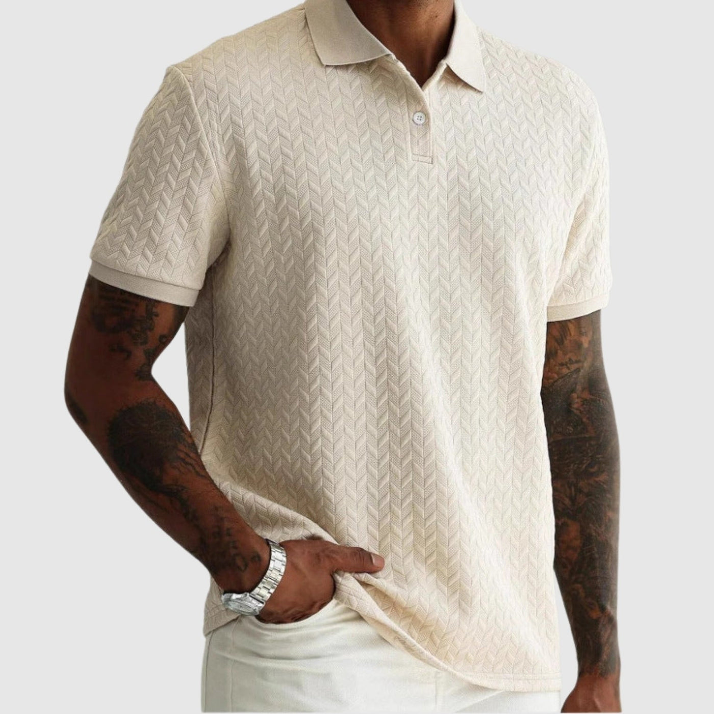 Либуше – Структурирана поло тениска