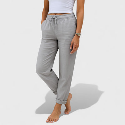 Клара - ленени Stretch Панталони