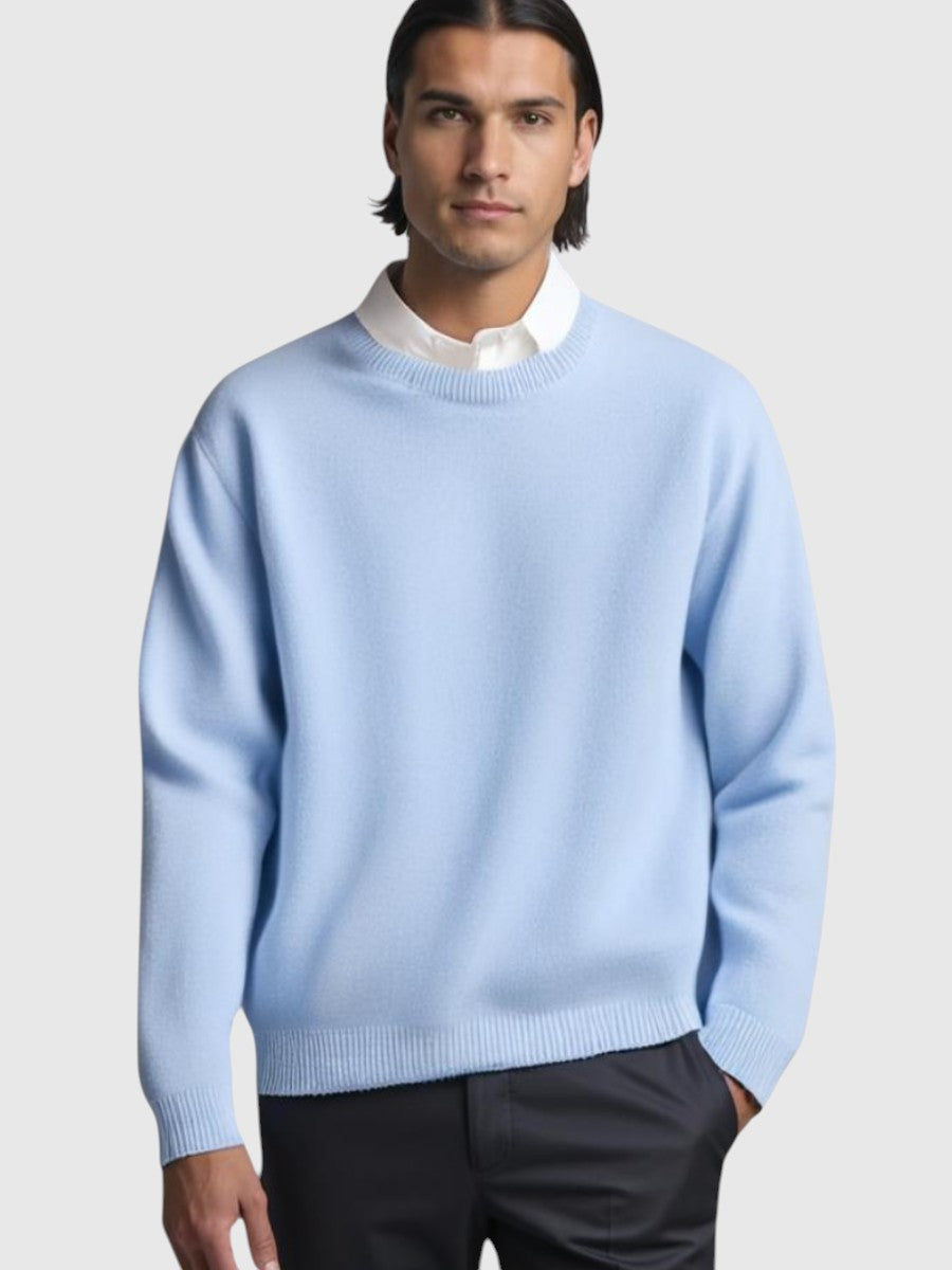 Лукаш – Лежерен плетен пуловер