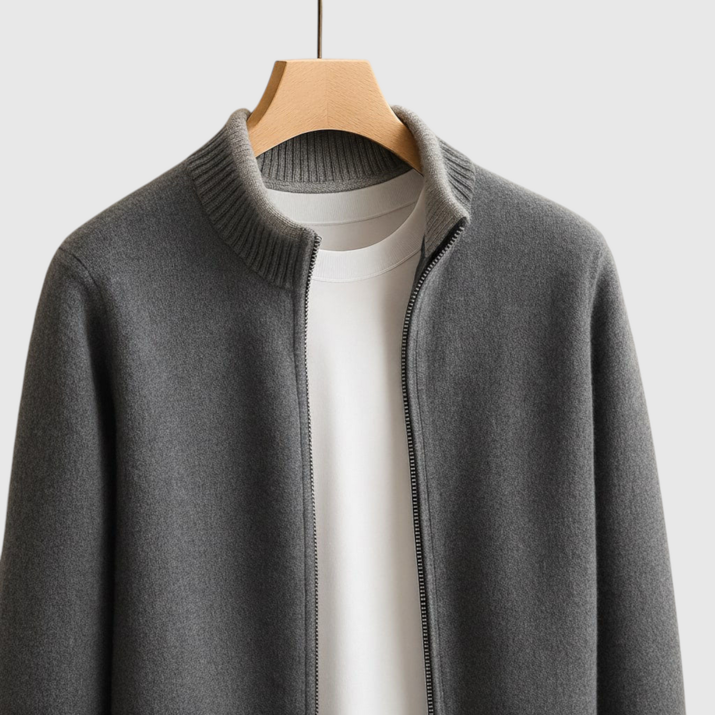 ВЕРОН | Премиум вълнено яке с цип