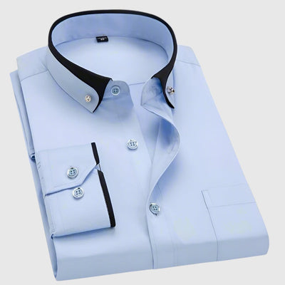 Ян - Риза с контрастен як