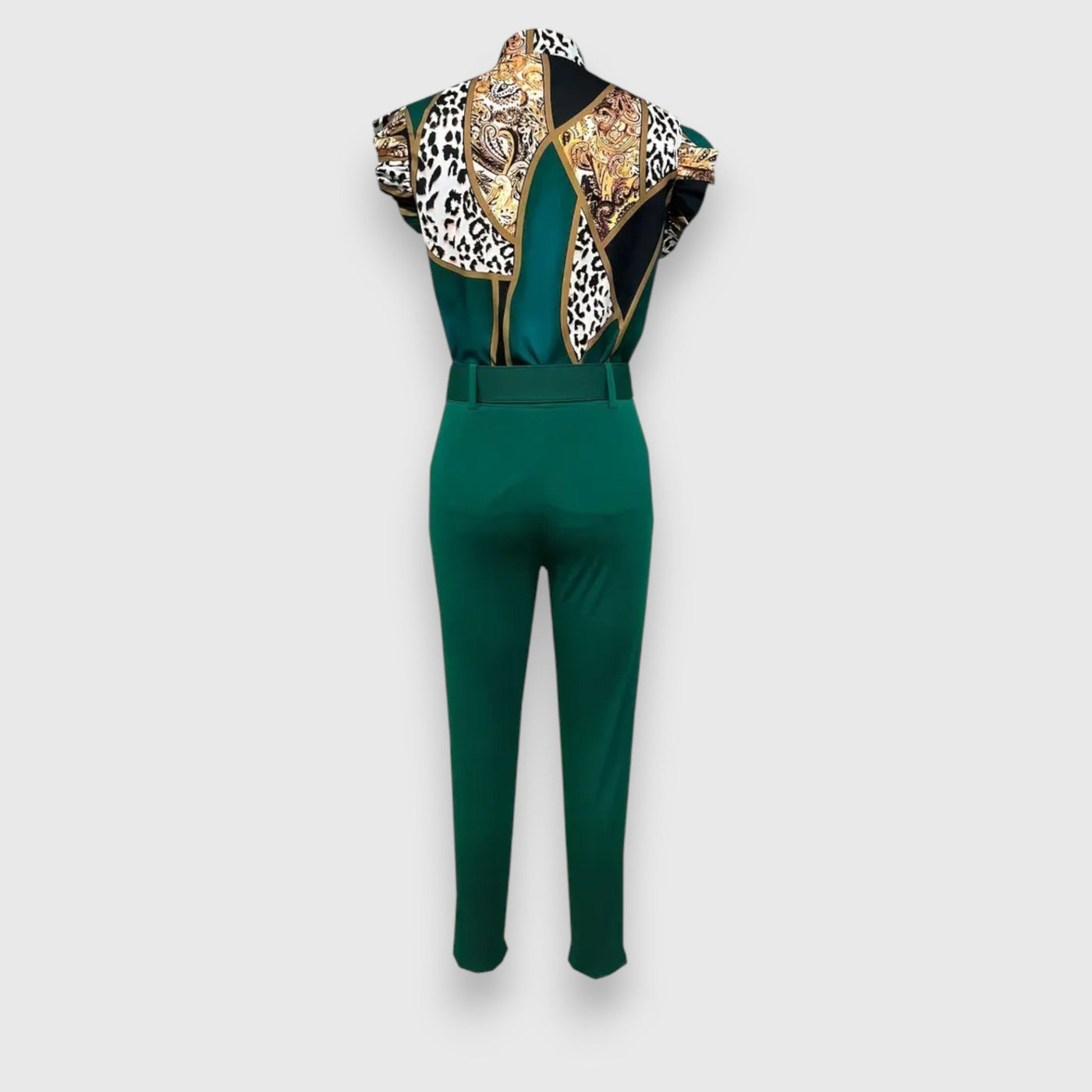 Комплект от два елемента с модерен леопардов десен