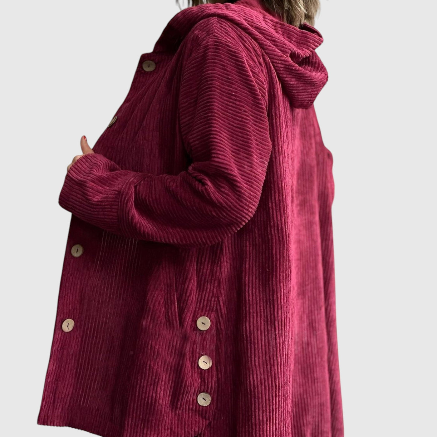 Cordia – Саметено яке с качулка