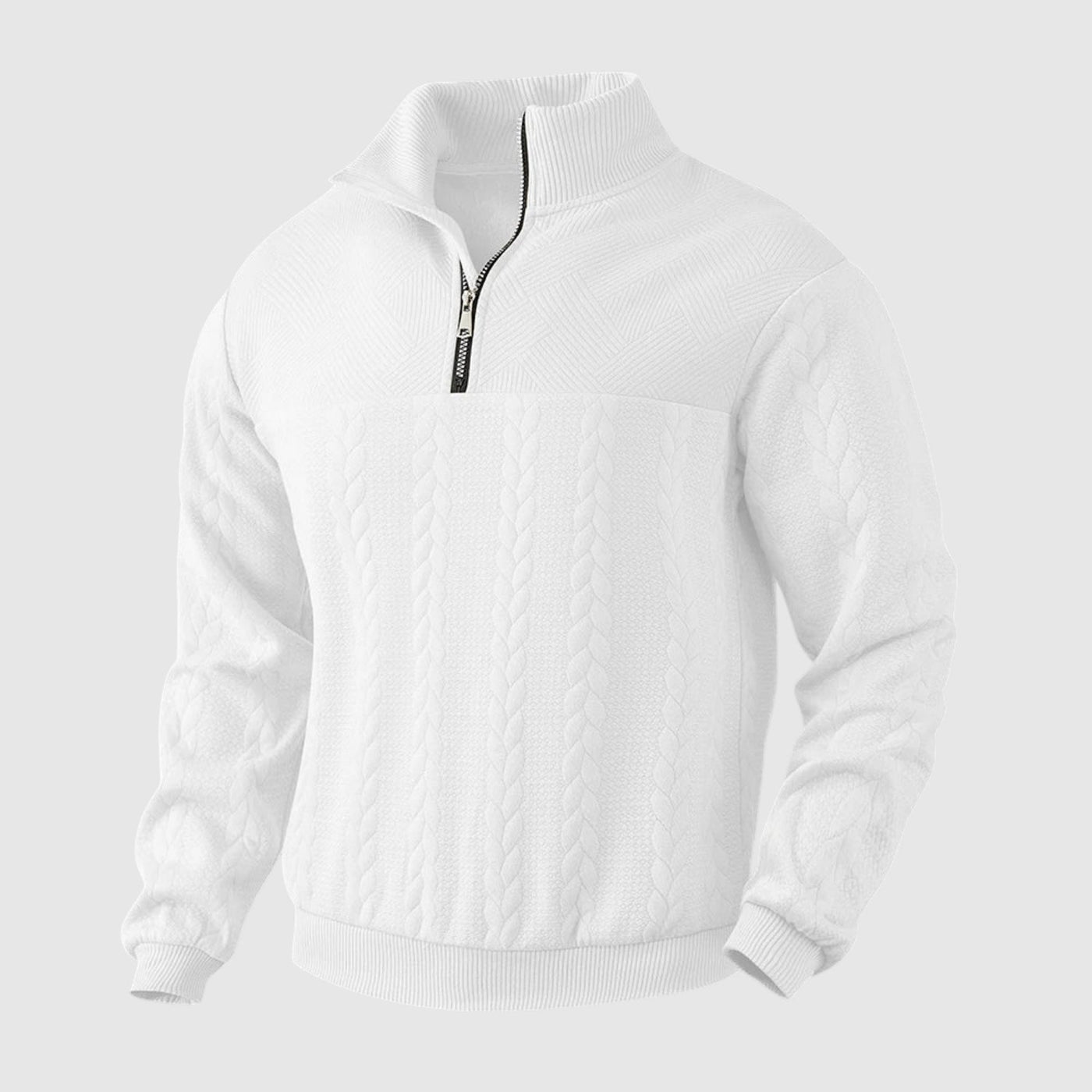 Либуше – Премиум пуловер с цип в четвъртък