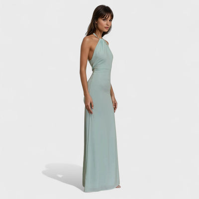 Елина - Рокля с Халтер Деколте