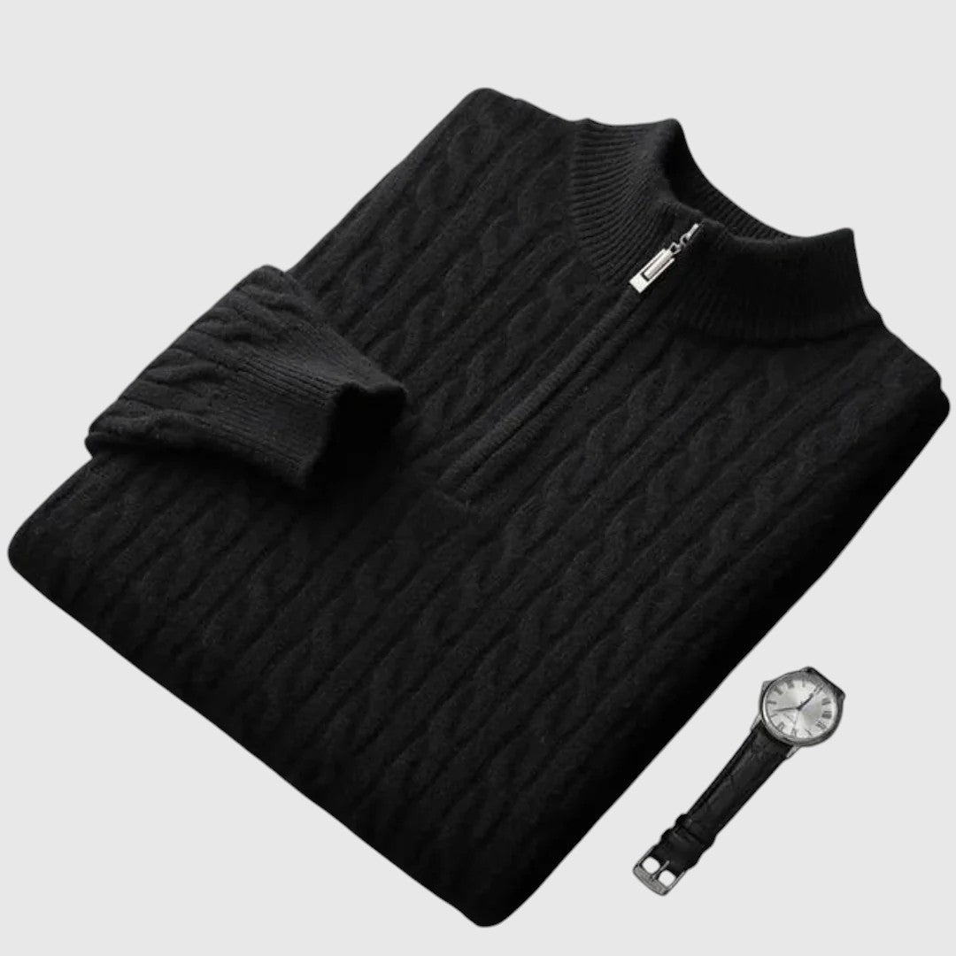 Либуше - Плетена поло риза от кашмир Deneb