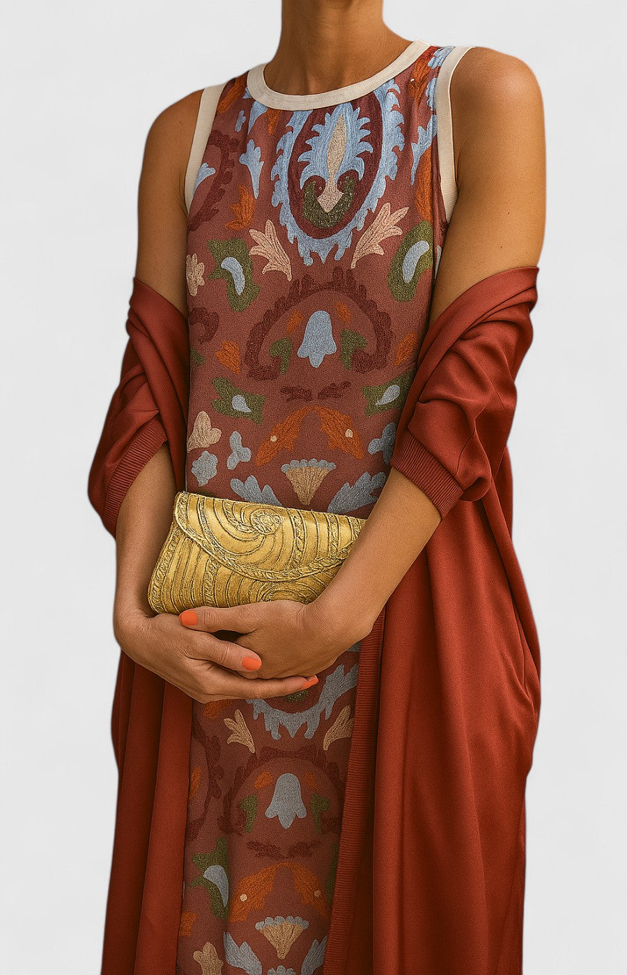 Микаела - Елегантна Дълга Рокля 