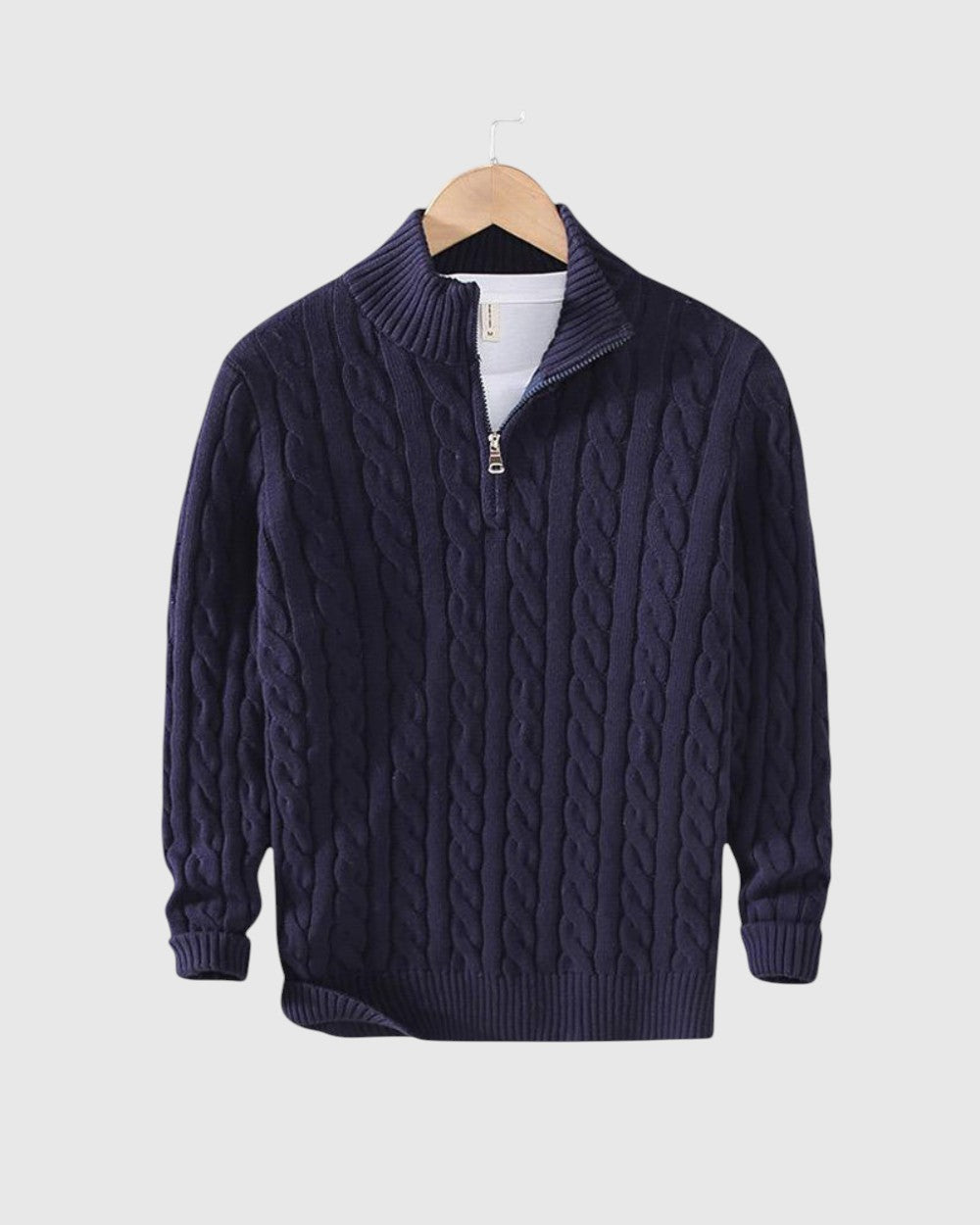 Либуше - Пуловер с цип Givalli