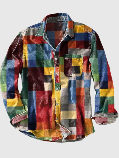 ДЖОЕЛ | Риза с дълга ръка с печат