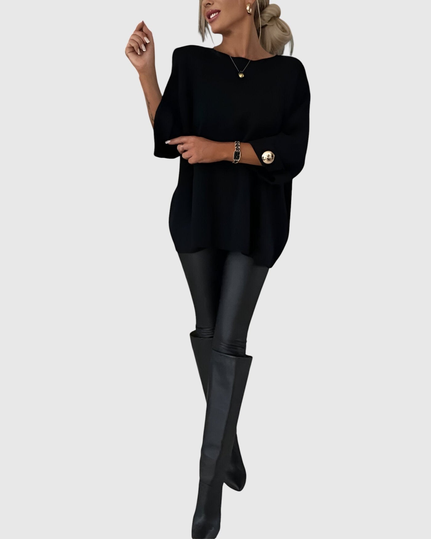 Жанел - Елегантен ежедневен пуловер