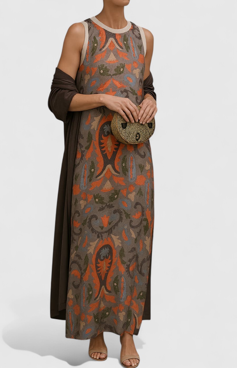 Микаела - Елегантна Дълга Рокля 