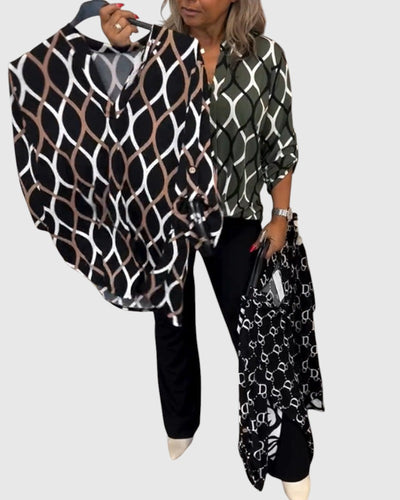 Noor – Блуза с графичен принт