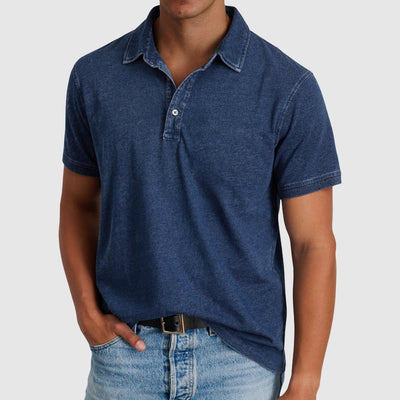 Либуше – Винтидж поло риза с копчета