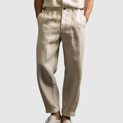 Либуше - Летни панталони от памук и лен