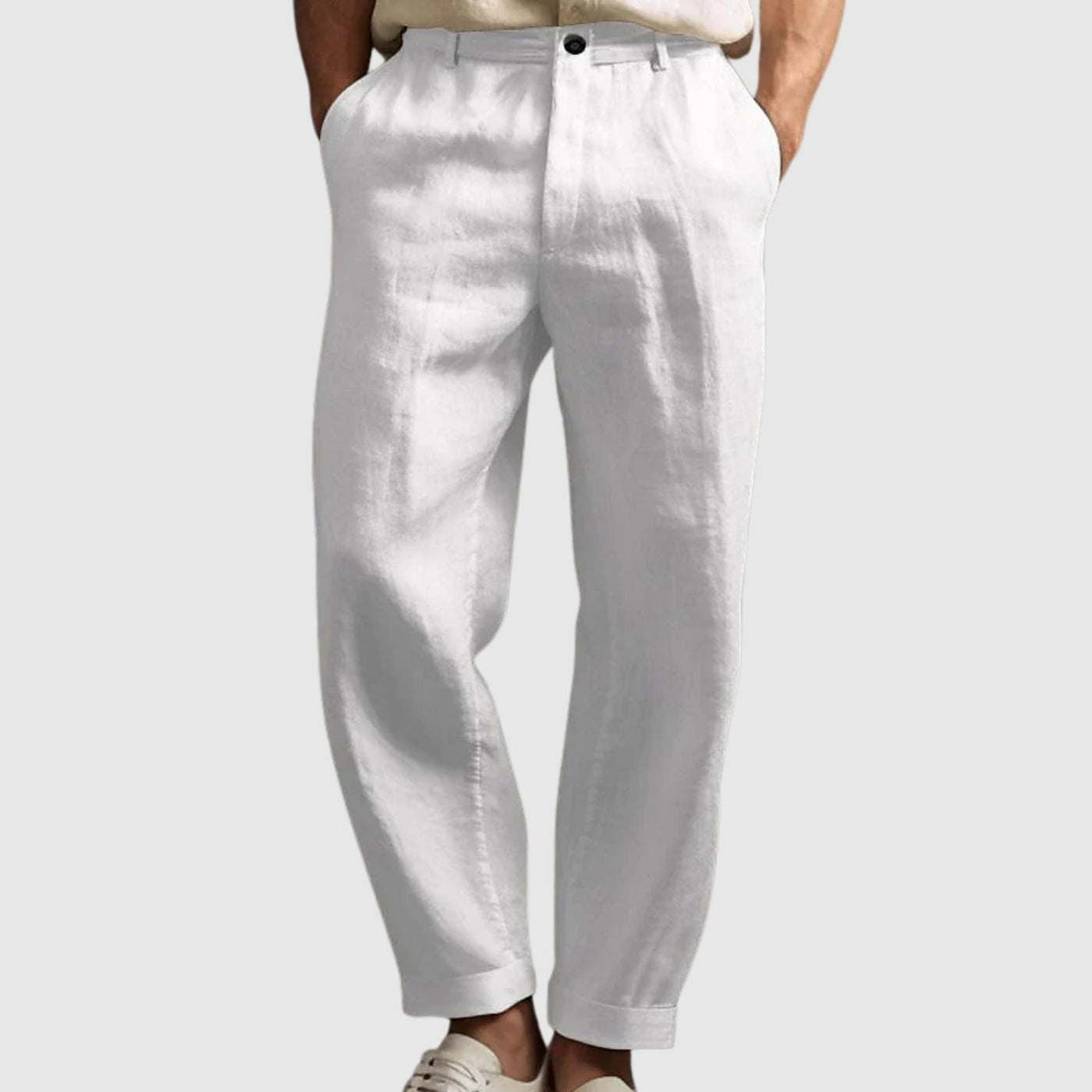 Либуше - Летни панталони от памук и лен