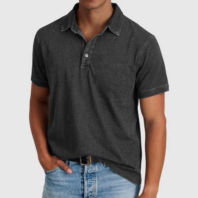 Либуше – Винтидж поло риза с копчета