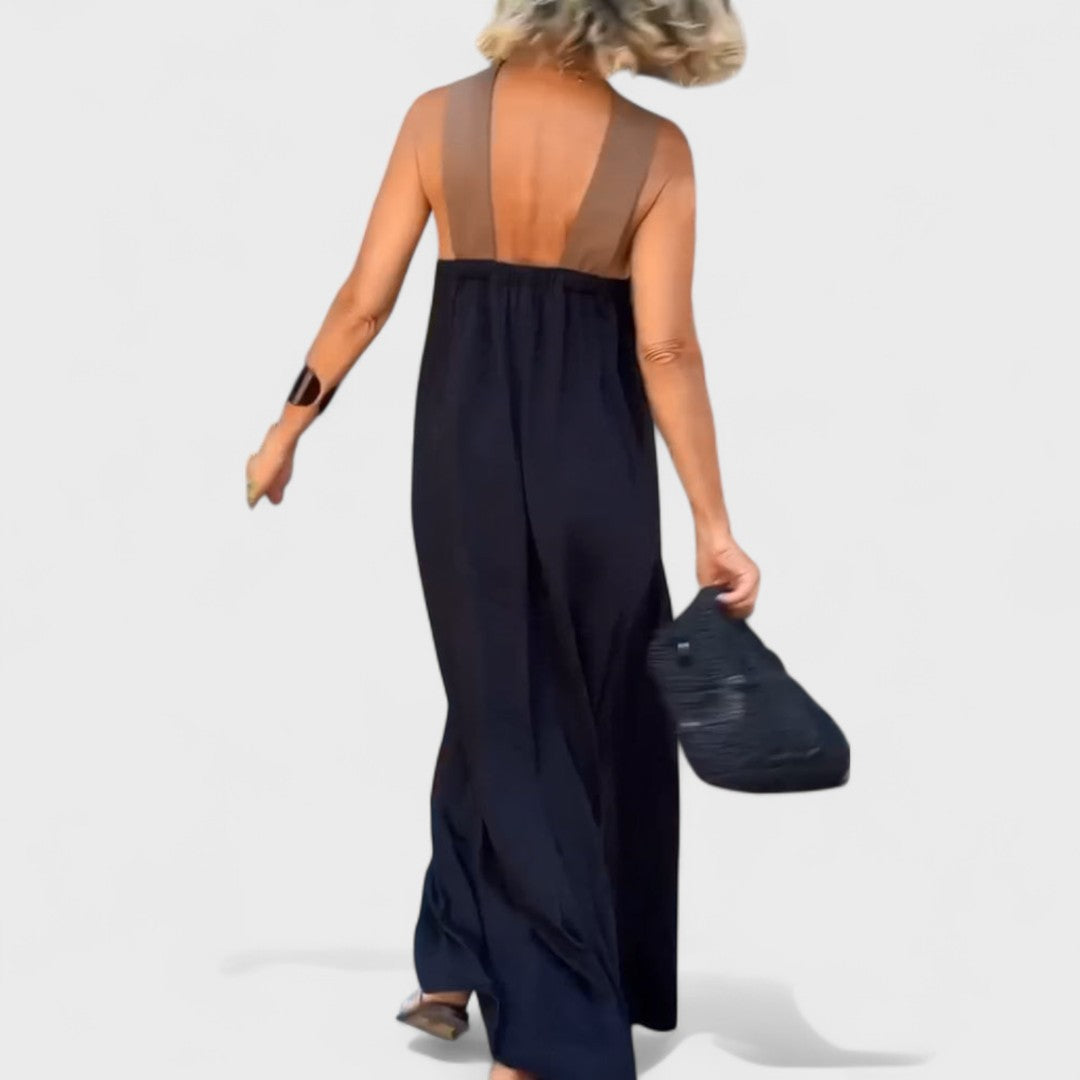 Сиена - Рокля с Кръстосан Деколте