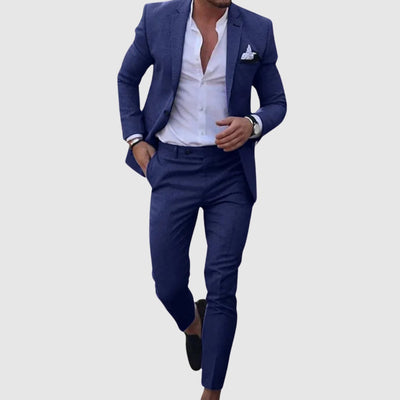 Либуше – Елегантен мъжки костюм (сако + панталони)