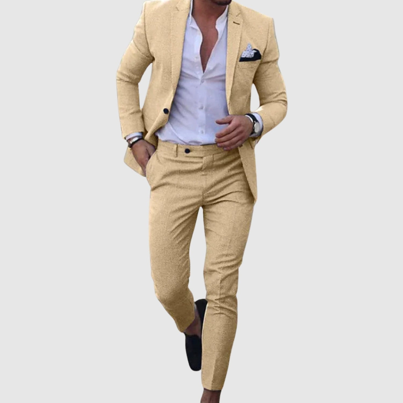 Либуше – Елегантен мъжки костюм (сако + панталони)