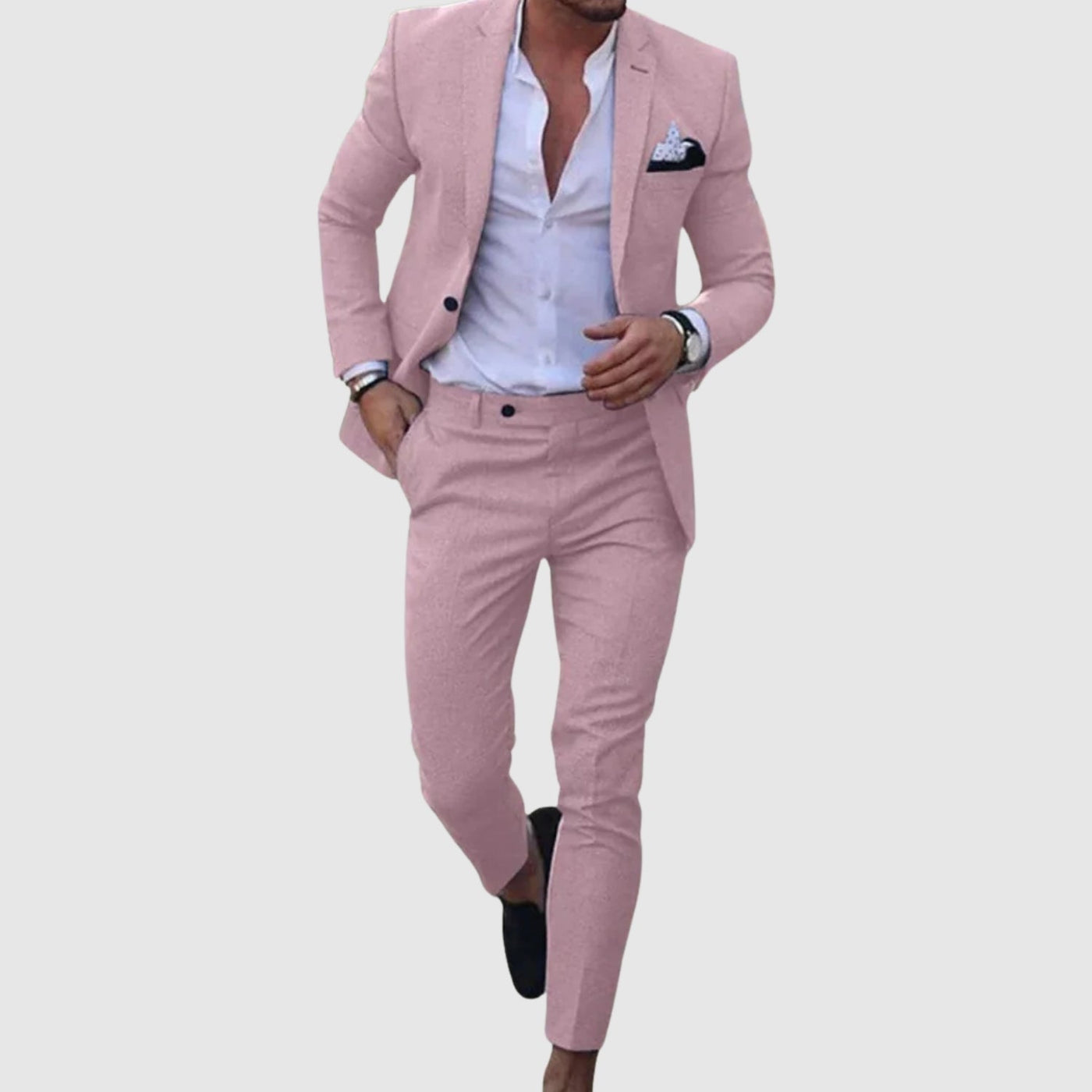 Либуше – Елегантен мъжки костюм (сако + панталони)