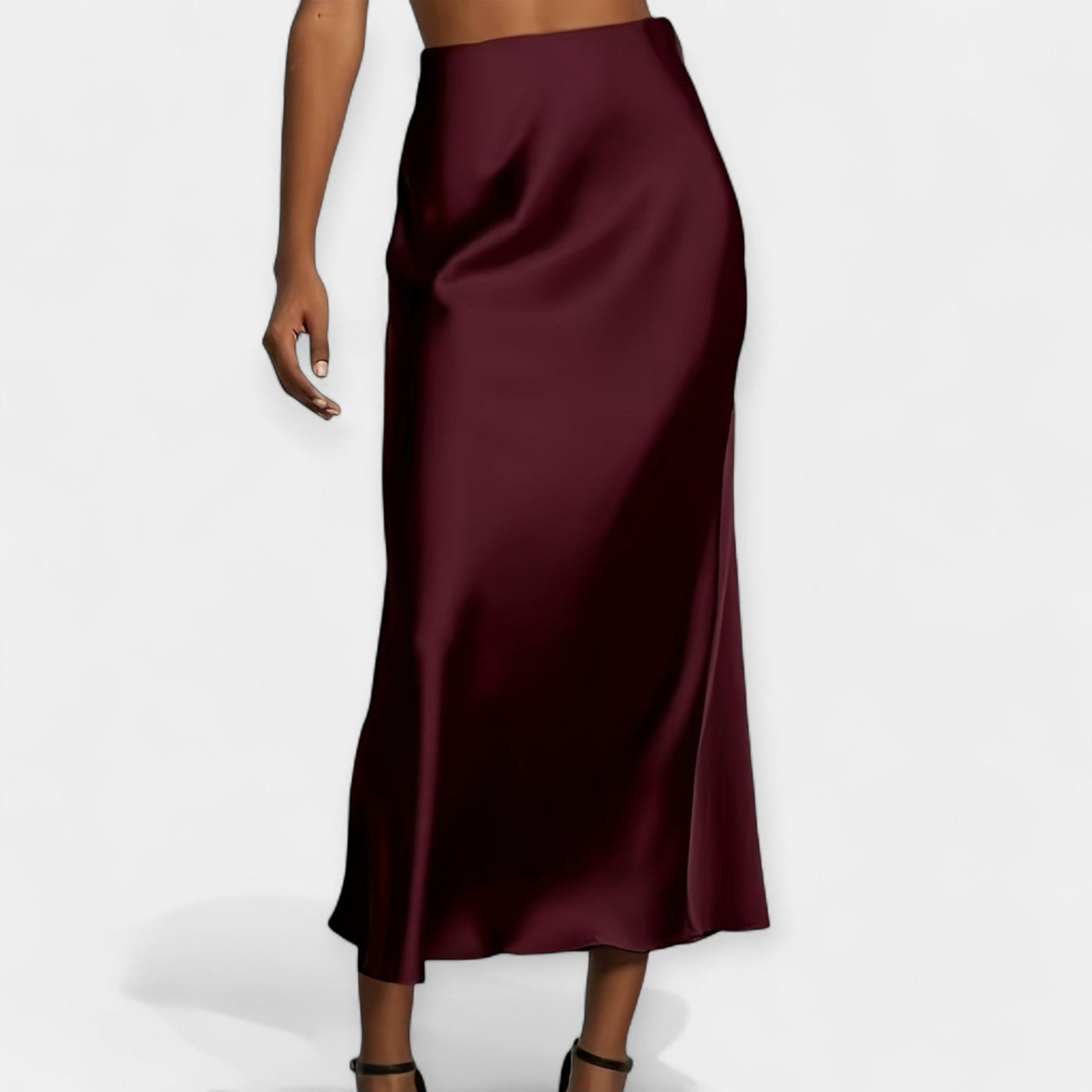 Висока средна миди пола