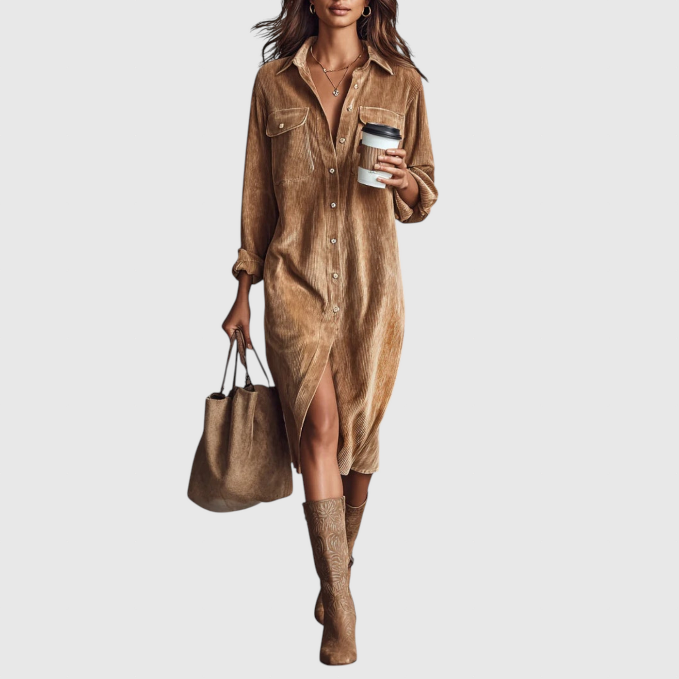 Варна – Елегантна и стилна ежедневна рокля 