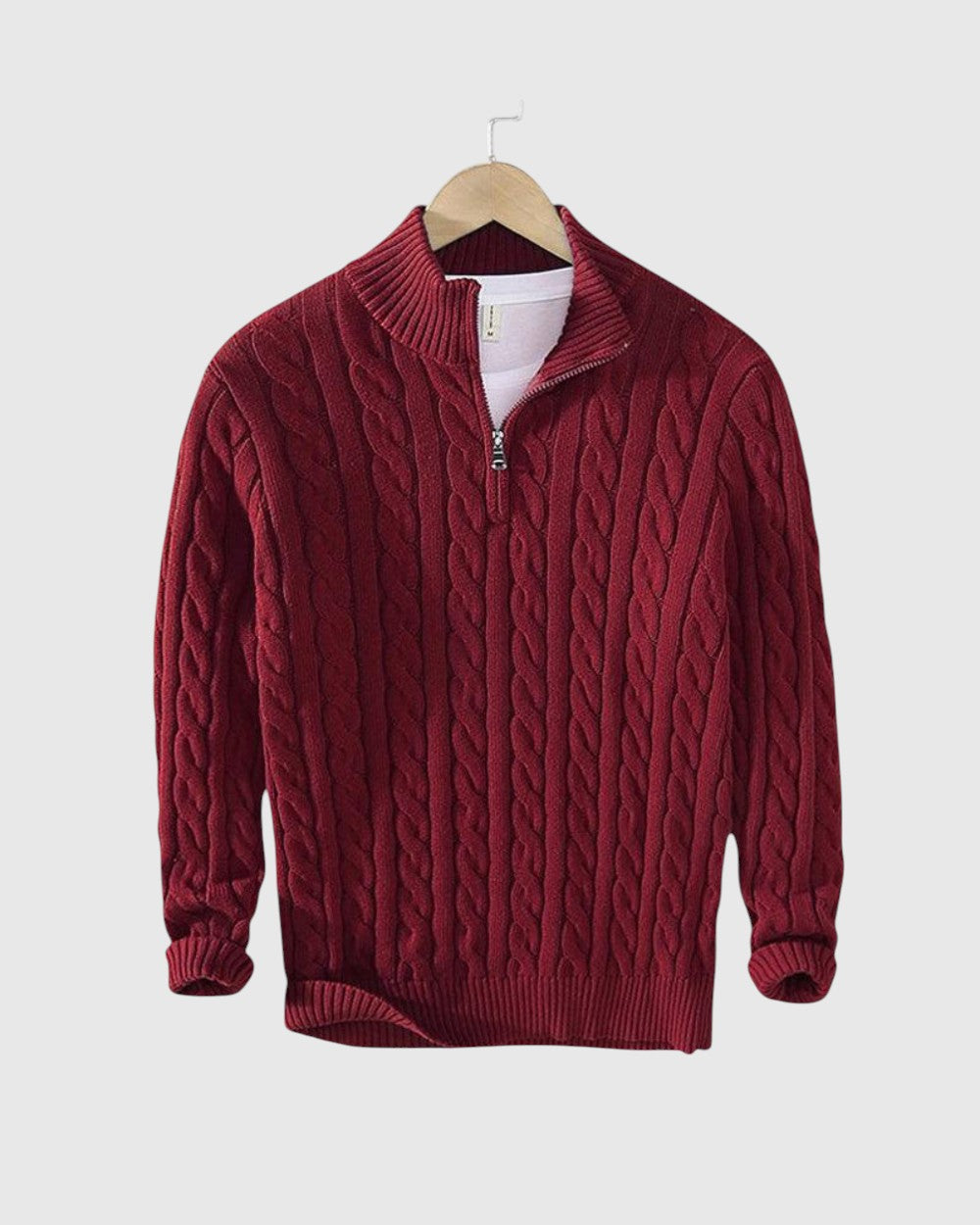 Либуше - Пуловер с цип Givalli