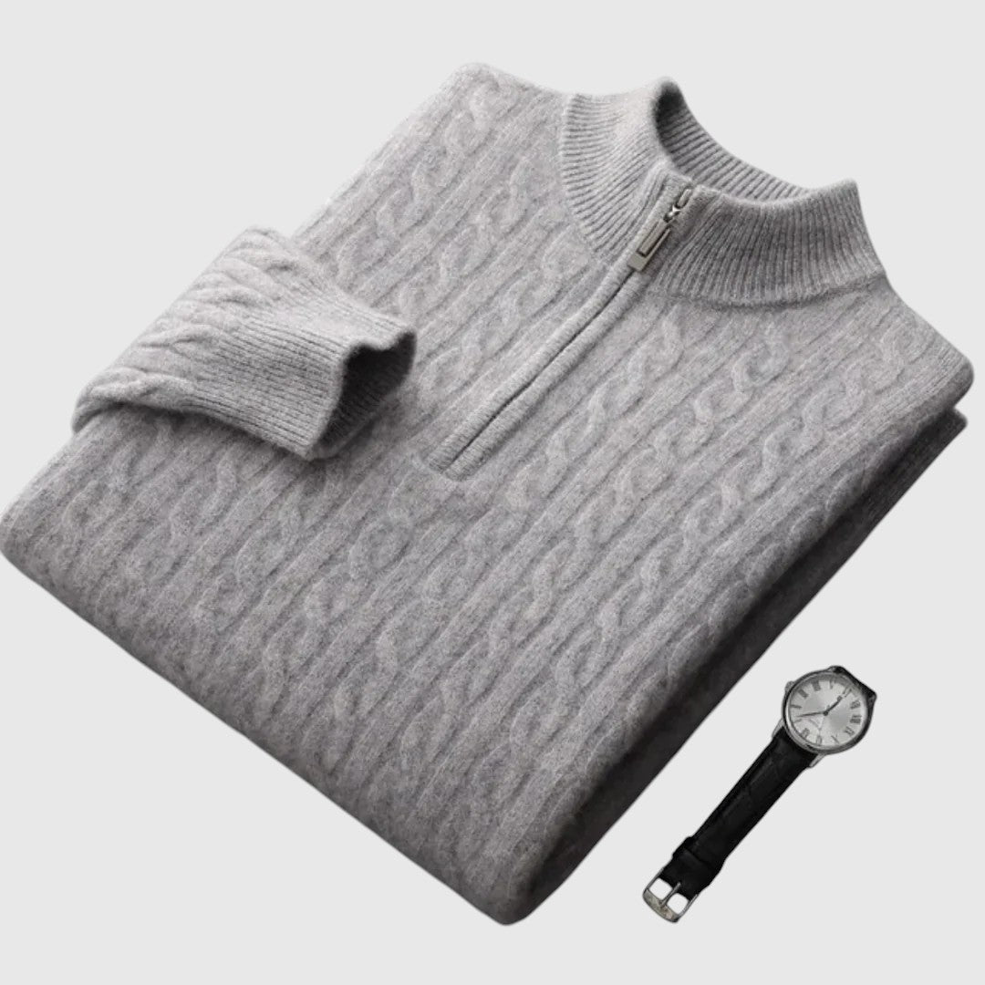 Либуше - Плетена поло риза от кашмир Deneb