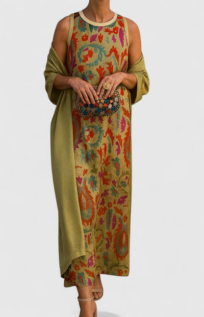 Микаела - Елегантна Дълга Рокля 