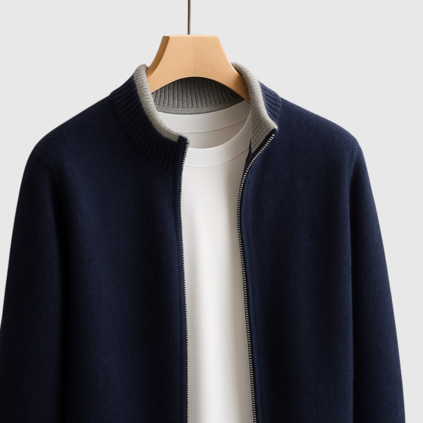 ВЕРОН | Премиум вълнено яке с цип