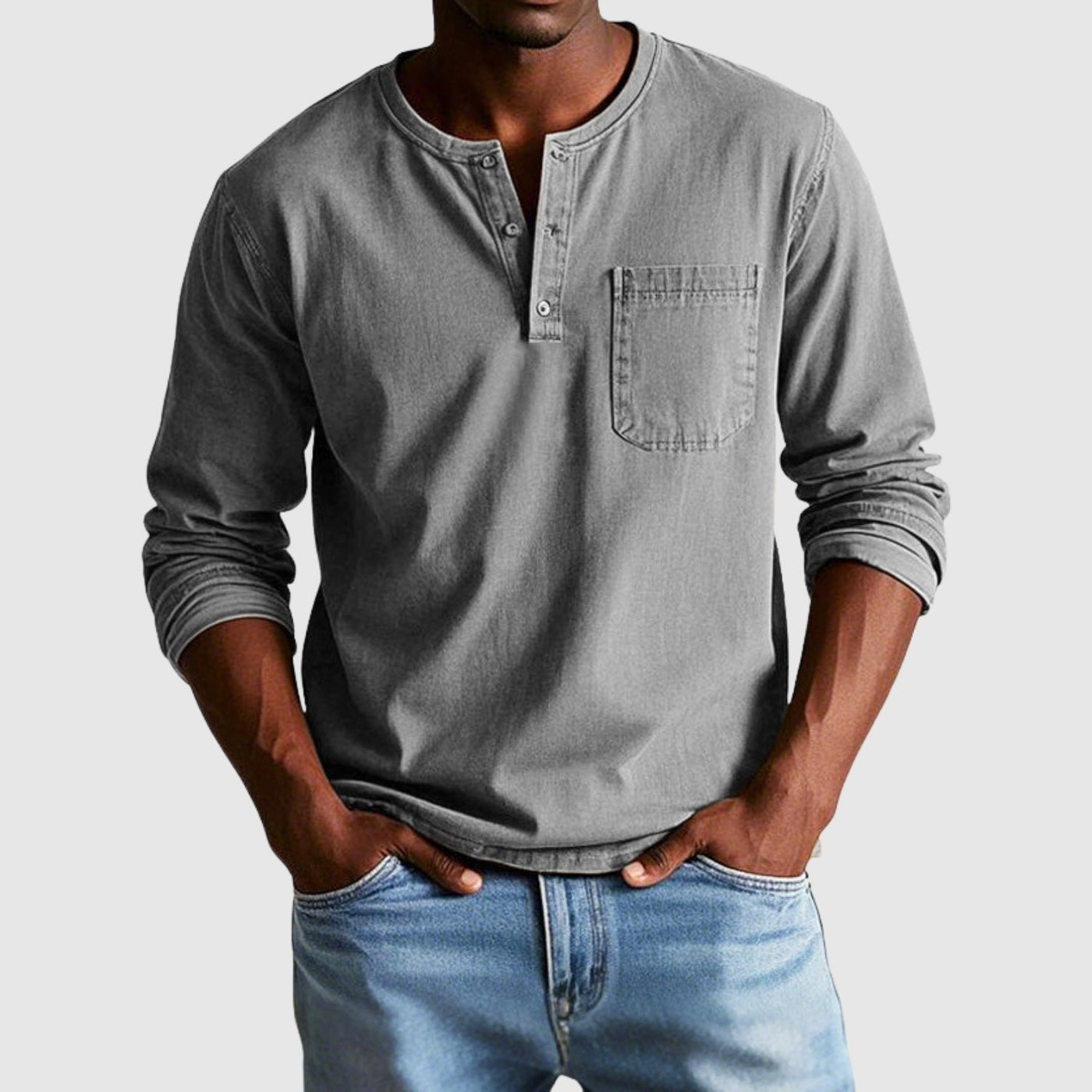 Либуше - Винтидж риза с дълги ръкави