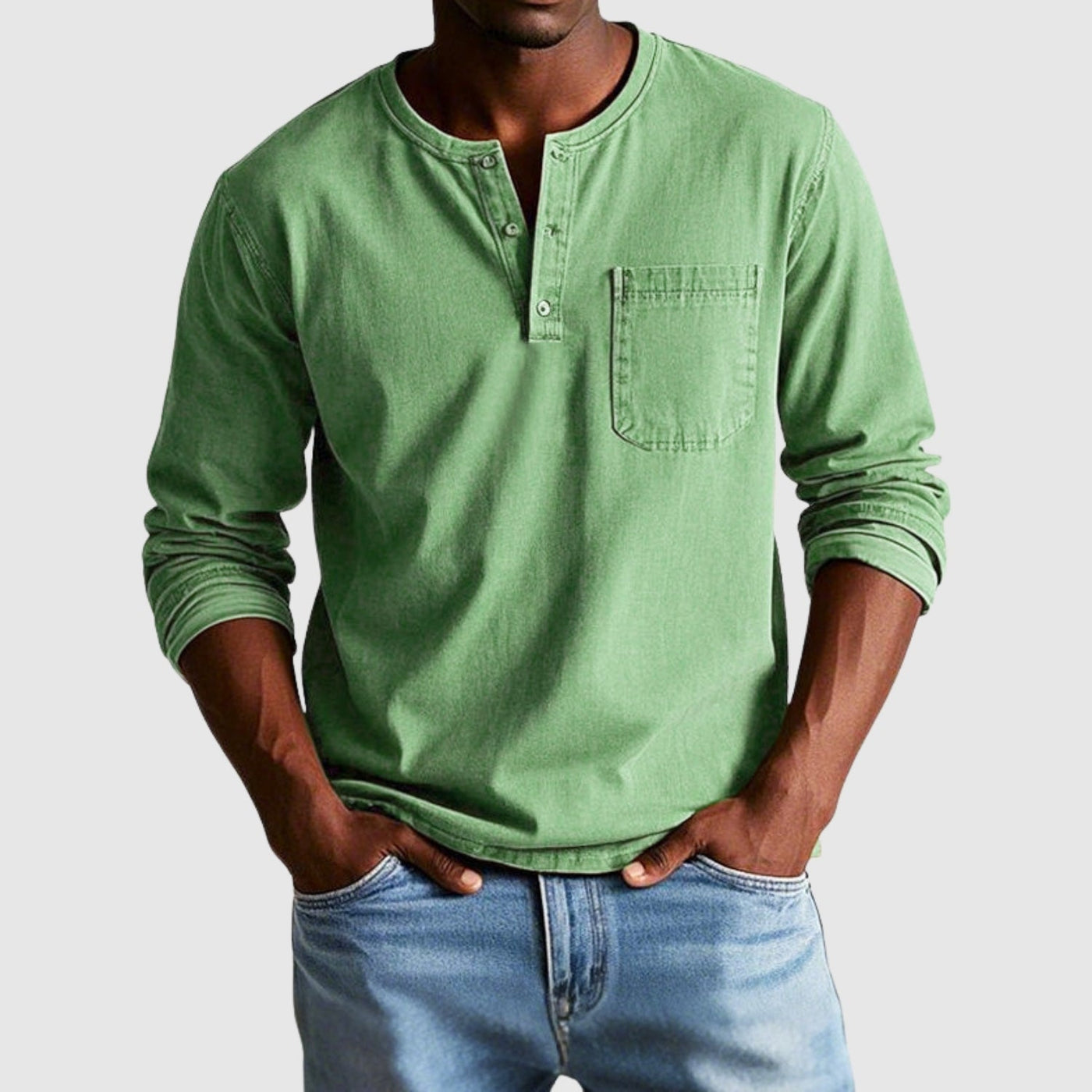 Либуше - Винтидж риза с дълги ръкави