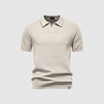 Либуше – Структурирана поло риза за елегантен и удобен стил