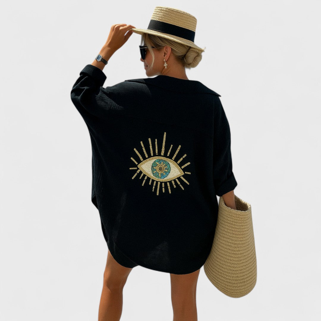 Ирена - Кежуъл блуза в стил Ибиса