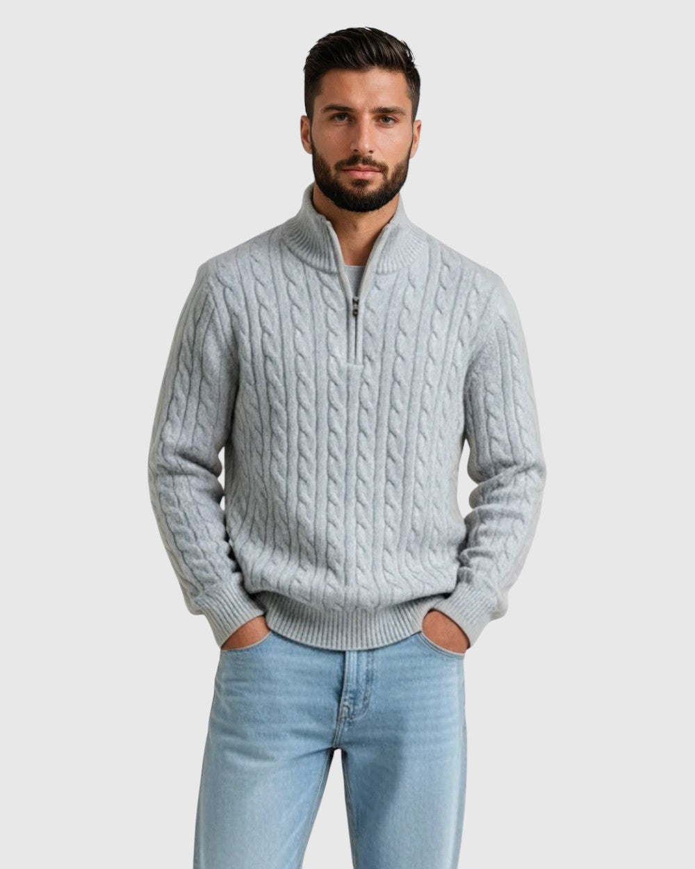 Либуше - Пуловер с цип Givalli