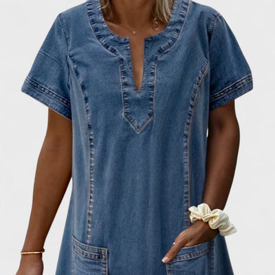 Хелга - Меки дънкови рокли