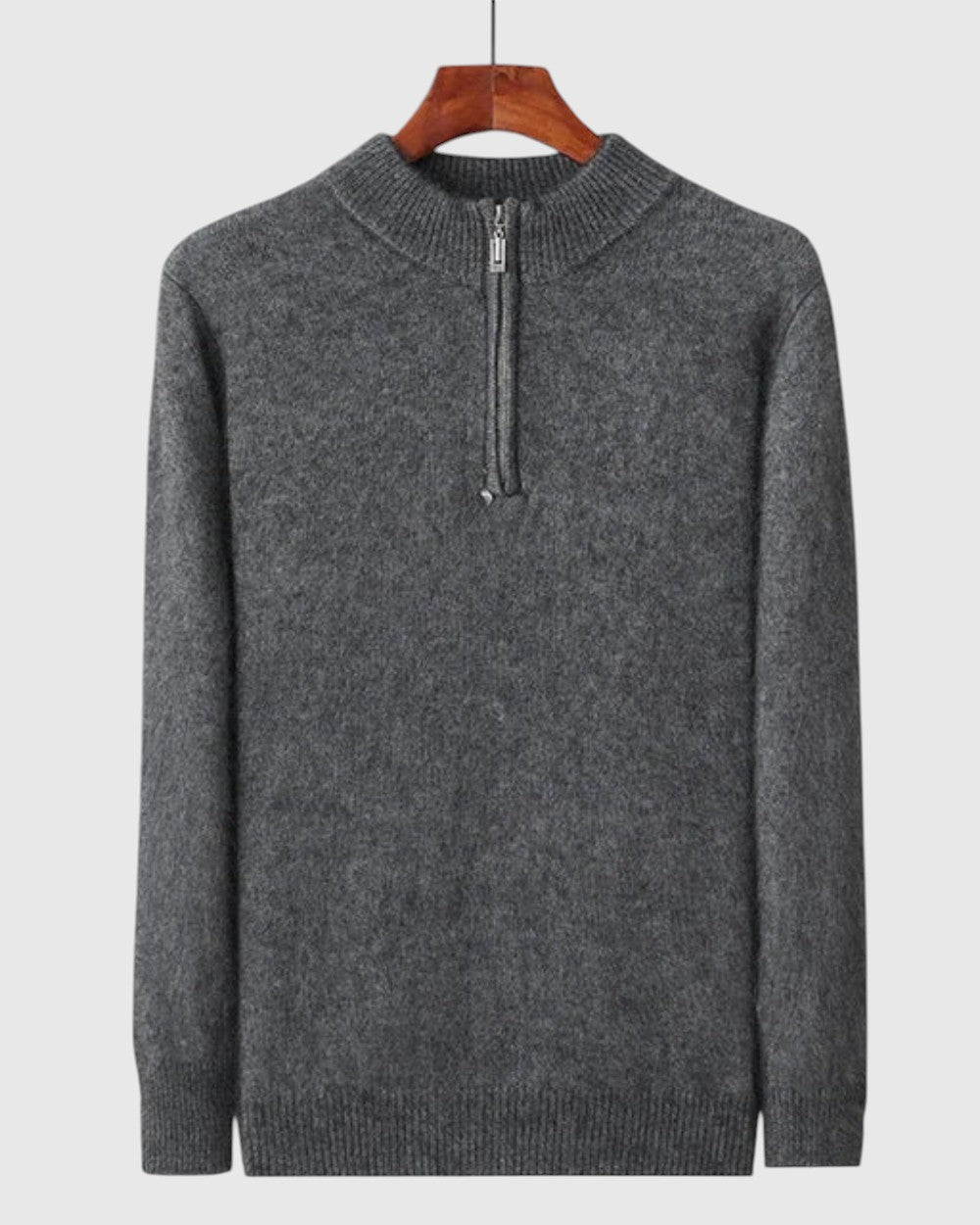 Либуше - Кардиган от кашмир Genève с цип