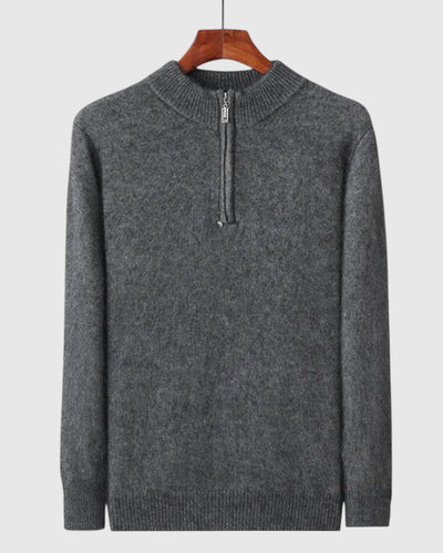 Либуше - Кардиган от кашмир Genève с цип