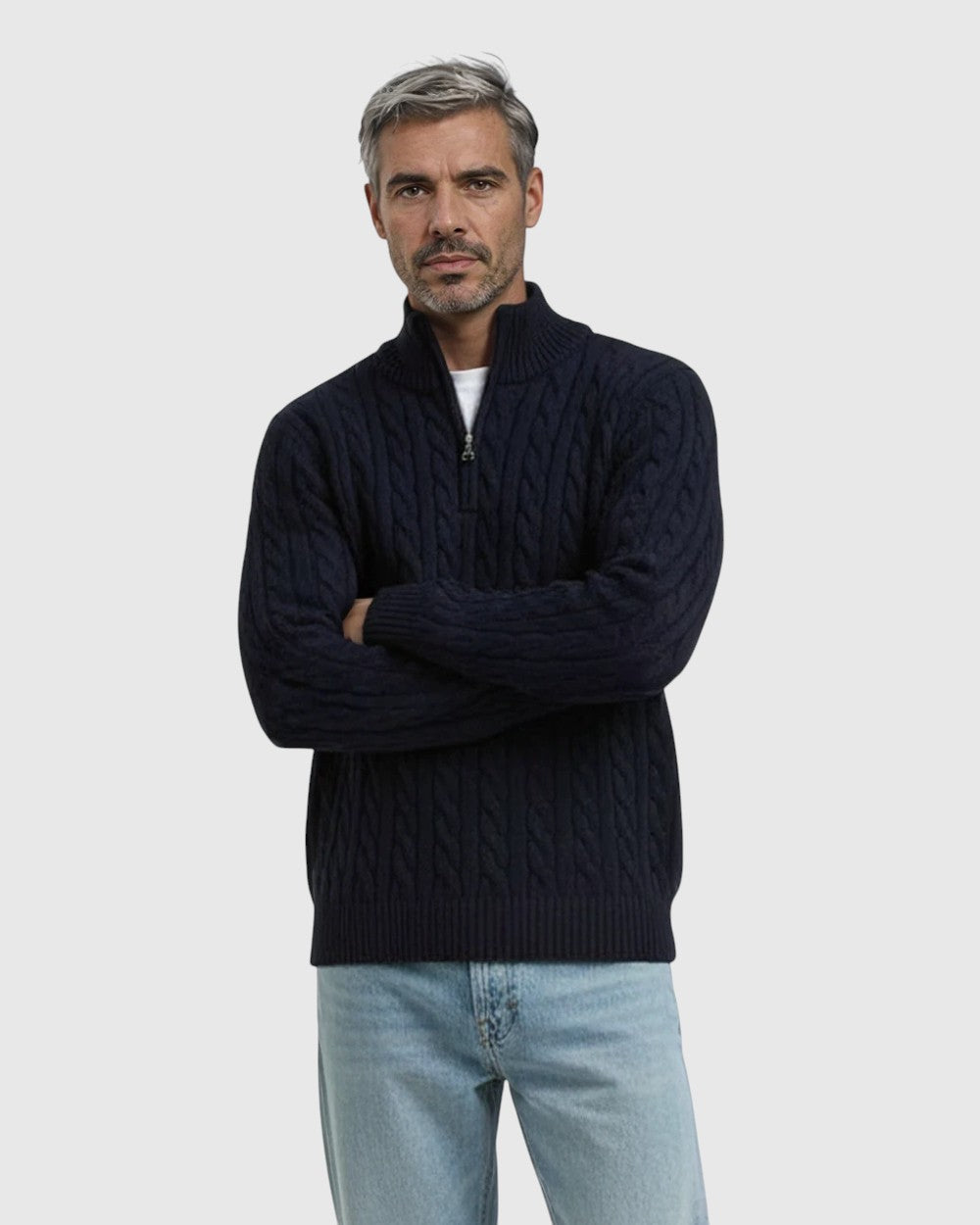 Либуше - Пуловер с цип Givalli