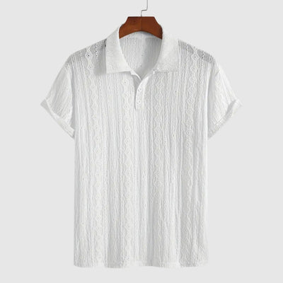 Либуше – Нежен плетено поло с текстуриран дизайн