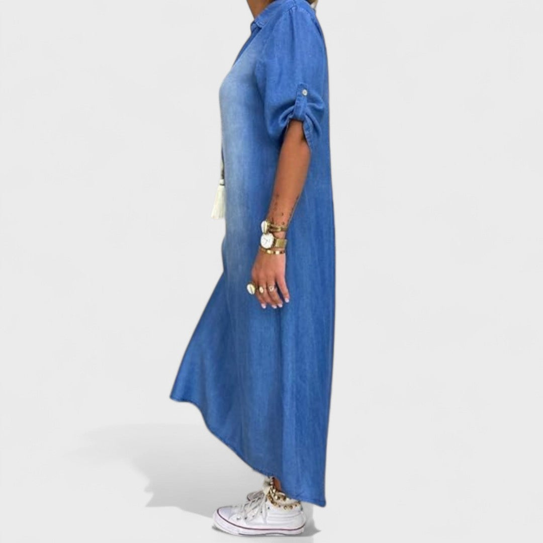 Мирка - Летни рокли в дънков стил