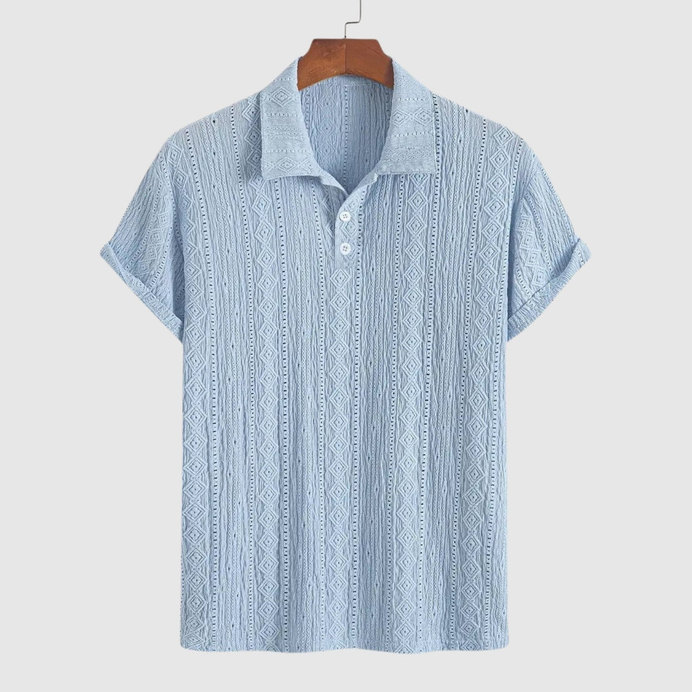 Либуше – Нежен плетено поло с текстуриран дизайн