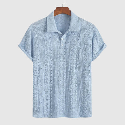 Либуше – Нежен плетено поло с текстуриран дизайн