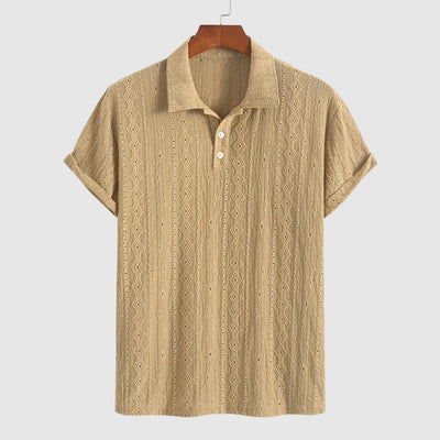 Либуше – Нежен плетено поло с текстуриран дизайн