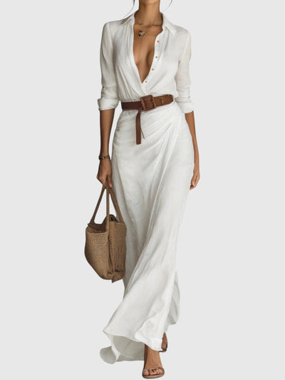 Клара – Рокля с елегантно деколте